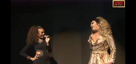 Morganna Voguel entrevista Ravenna Veracity no espetáculo Cabaré das Divas, edição especial 'Fique em Casa', Teatro da UFG